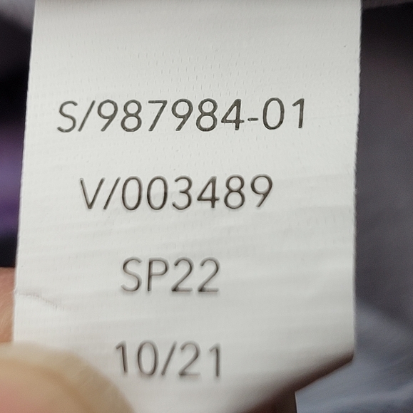 Athleta Girl Perfect Pair Tank   Shoreline Shibori Enchanted Blue Size XL/14 - Picture 11 of 12